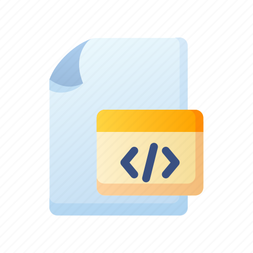 Code, document, file, paper, page, script, source icon - Download on Iconfinder
