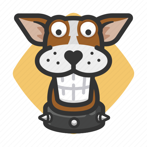 Avatars, collar, dogs, smile, spike, teeth icon - Download on Iconfinder