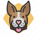 avatars, dogs, ears, pitbull