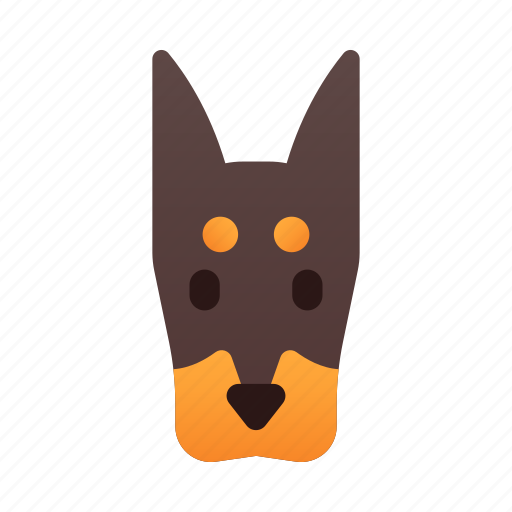 Animal, breed, dobermann, dog, pedigree, pet, purebred icon - Download on Iconfinder