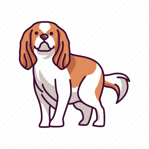 Cavalier, charles, dogs, king, pet, spaniel icon - Download on Iconfinder
