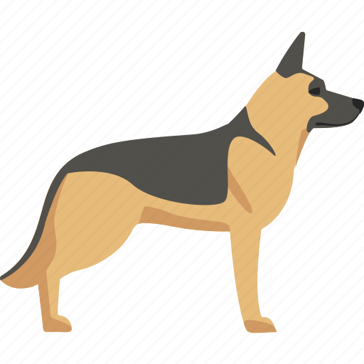 German, shepherd, germany, dog icon - Download on Iconfinder