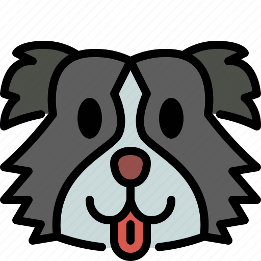 Australian shepherd, dog, breed, pet, puppy, animal, cute icon - Download on Iconfinder