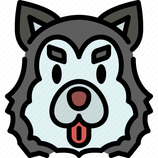 Siberian husky, dog, breed, pet, puppy, animal, cute icon - Download on Iconfinder