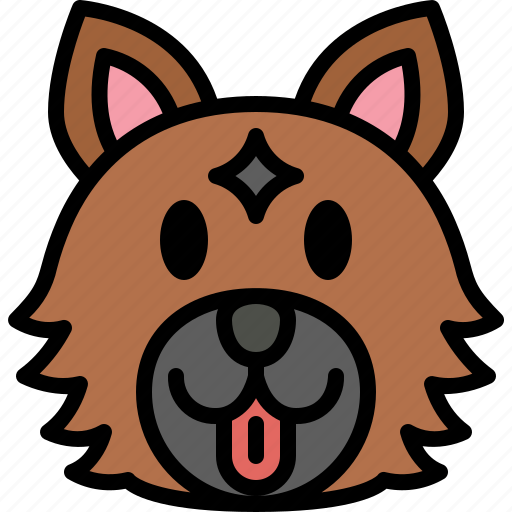 German shepherd, dog, breed, pet, puppy, animal, cute icon - Download on Iconfinder