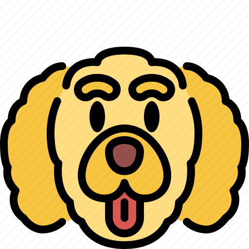 Goldendoodle, dog, breed, pet, puppy, animal, cute icon - Download on Iconfinder