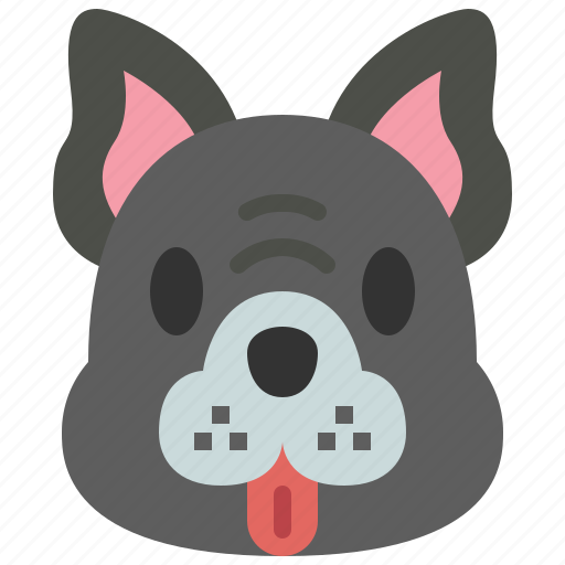 French bulldog, dog, breed, pet, puppy, animal, cute icon - Download on Iconfinder