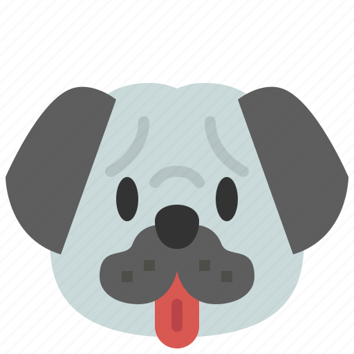 Pug, dog, breed, pet, puppy, animal, cute icon - Download on Iconfinder