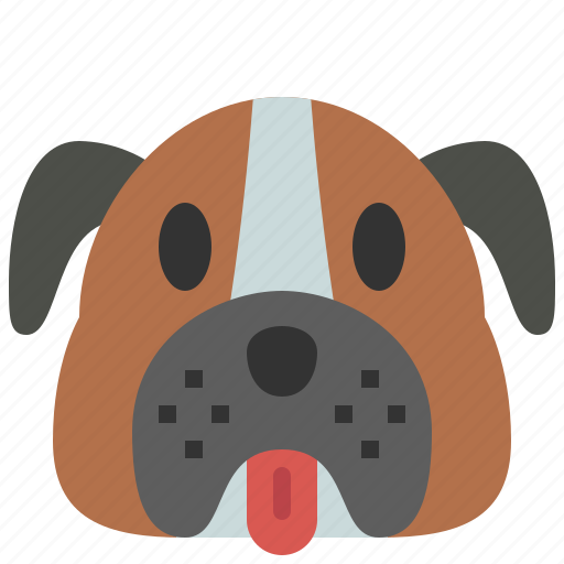 Boxer, dog, breed, pet, puppy, animal, cute icon - Download on Iconfinder
