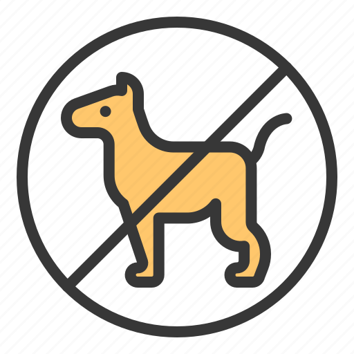 Dog, no animals, no dog, no pet icon - Download on Iconfinder