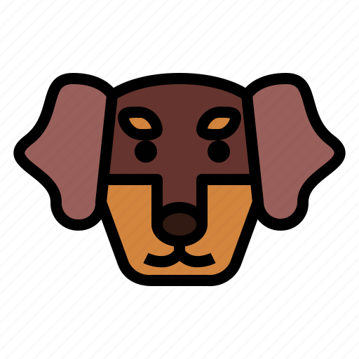 Dachshund, dog, pet, animals, breeds icon - Download on Iconfinder