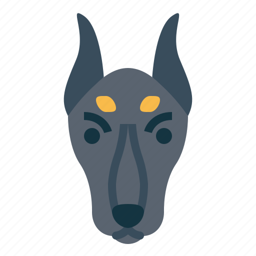 Doberman, dog, pet, animals, breeds icon - Download on Iconfinder