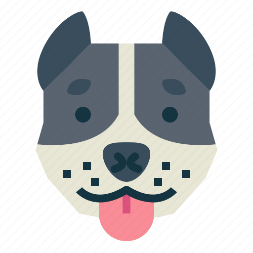 Pitbull, dog, pet, animals, breeds icon - Download on Iconfinder