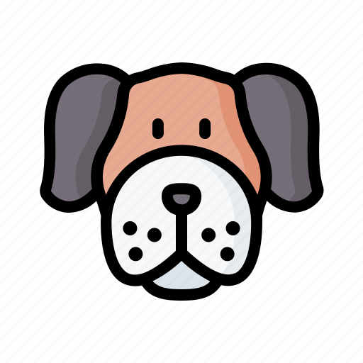 Boxer, dog, animal, avatar, puppy icon - Download on Iconfinder