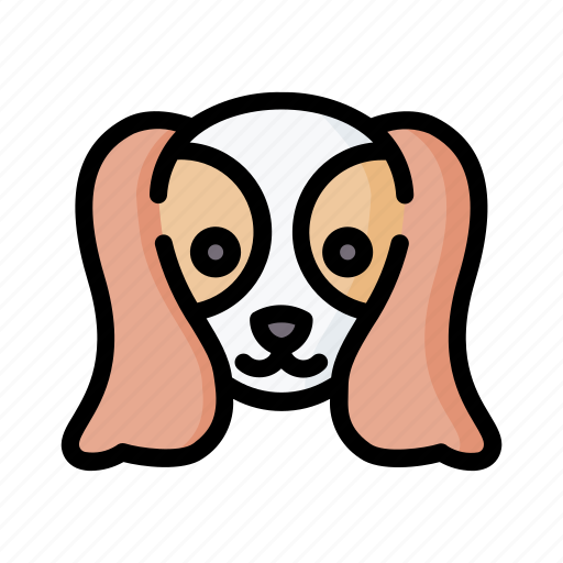 Cavalier, king, charles, spaniel, dog, animal, avatar icon - Download on Iconfinder