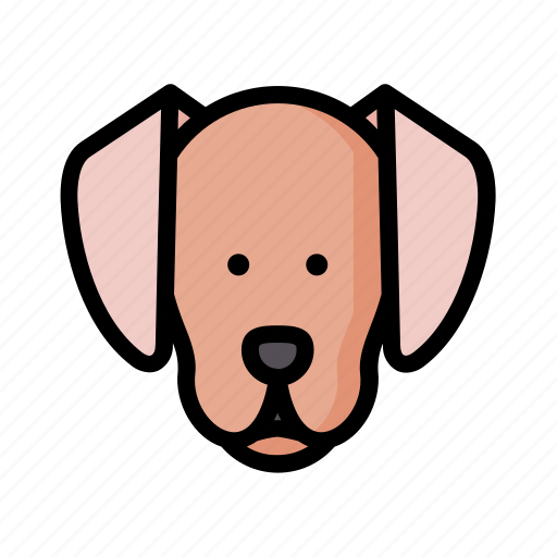 Chesapeake, bay, retriever, dog, animal, avatar, puppy icon - Download on Iconfinder
