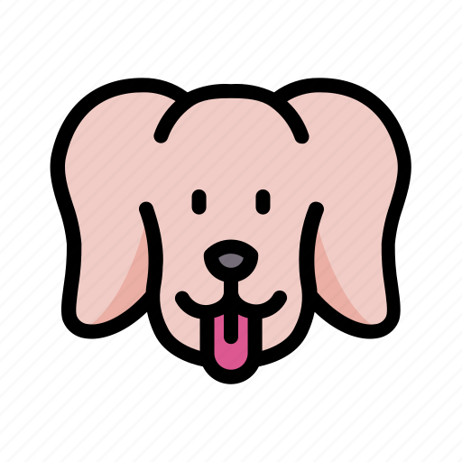 Golden, retriever, dog, animal, avatar, puppy icon - Download on Iconfinder