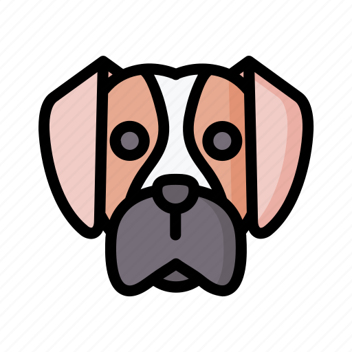 St, bernard, dog, animal, avatar, puppy icon - Download on Iconfinder