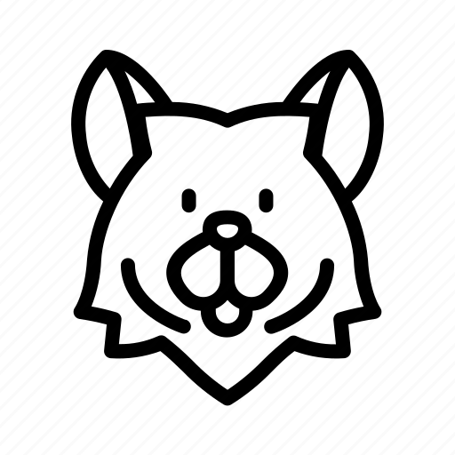 Finnish, spitz, dog, animal, avatar, puppy icon - Download on Iconfinder