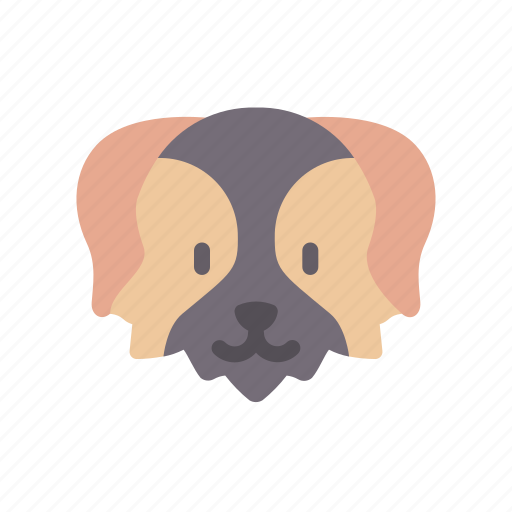 Miniature, american, shepherd, dog, animal, avatar, puppy icon - Download on Iconfinder