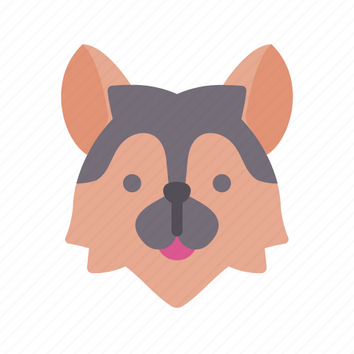 Siberian, husky, dog, animal, avatar, puppy icon - Download on Iconfinder