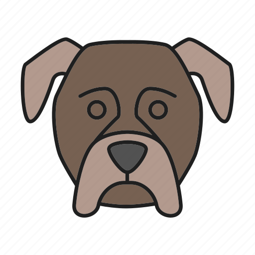 Boxer, breed, dog, german, mastiff, pet, puppy icon - Download on Iconfinder