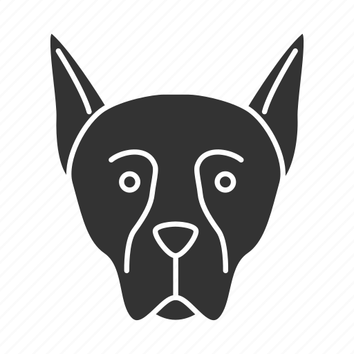 Breed, doberman, dobie, dog, pet, pinscher, puppy icon - Download on Iconfinder