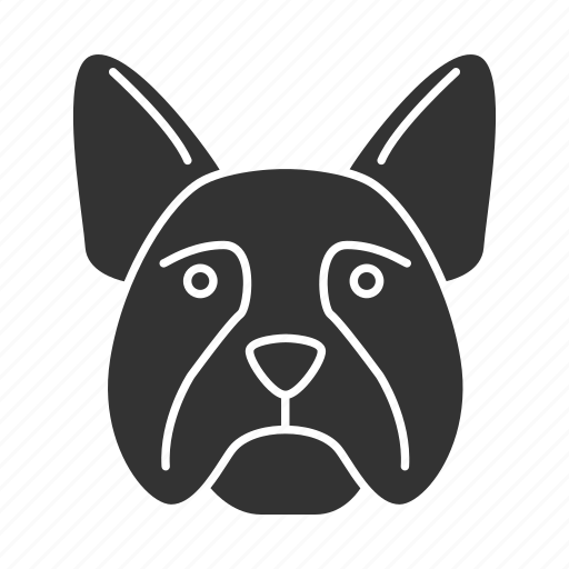 Breed, bulldog, dog, french, frenchie, pet, puppy icon - Download on Iconfinder