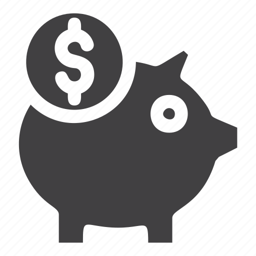 Bank, dollar, pig, savings icon - Download on Iconfinder