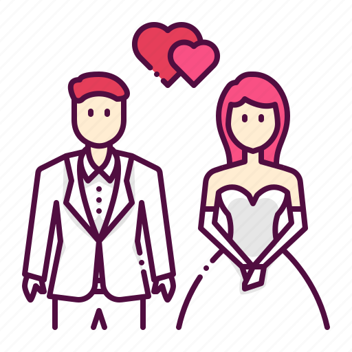 Bride, couple, love, party, wedding icon - Download on Iconfinder