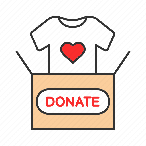 Charity, clothes, clothing, donate, donation, donation box, volunteering icon - Download on Iconfinder