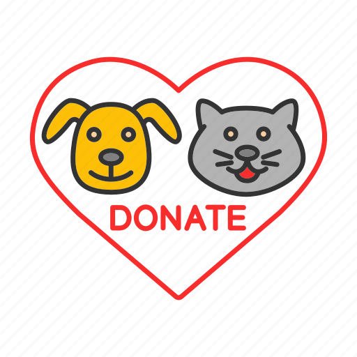 Animals, care, charity, donate, donation, fundraising, homeless icon - Download on Iconfinder