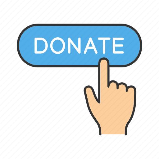 Charity, click, donate, donation, fundraising, money, online icon - Download on Iconfinder