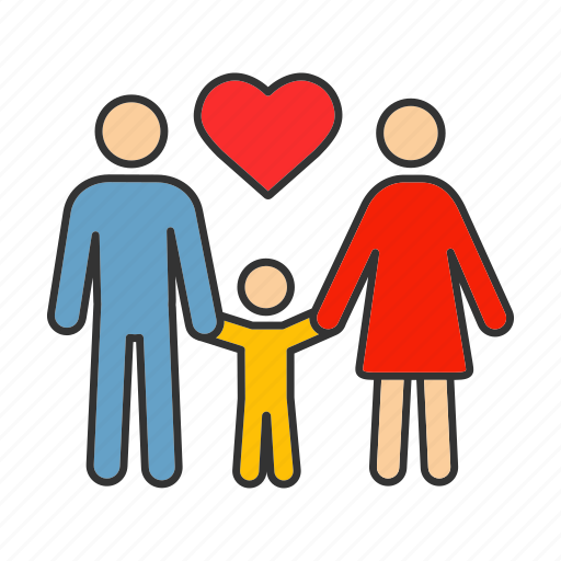 Adoption, child, childcare, family, father, mother, parenthood icon - Download on Iconfinder