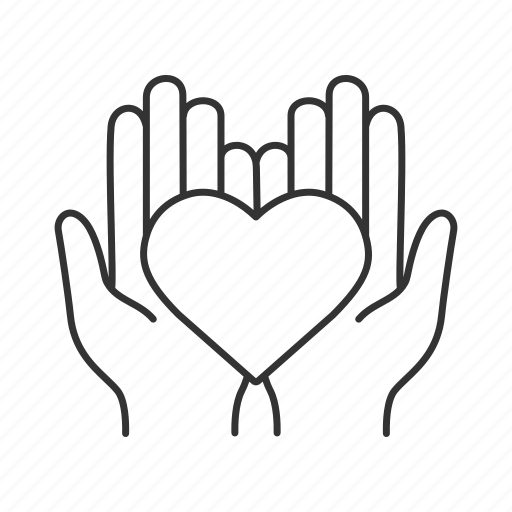 Care, charity, donate, donation, hands, heart, love icon - Download on Iconfinder