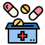 medicine, donation, pills, healthcare, medical 