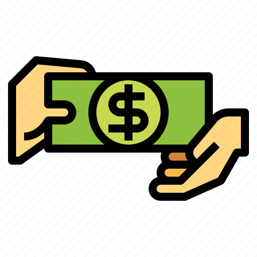 Money, transfer, send, finance, hand, payment icon - Download on Iconfinder
