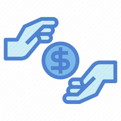 Give, money, hand, dollar, donation icon - Download on Iconfinder