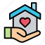 donation, house, property, charity 