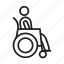 disable aid, elderly, handicapped, wheelchair 