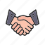 handshake, agreement, deal, partnership, cooperation, collaboration, greeting, hands 