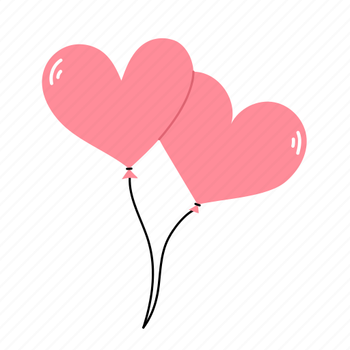 Heart, balloon, love, valentines, romance icon - Download on Iconfinder