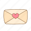 heart, letter, love, mail, valentine 