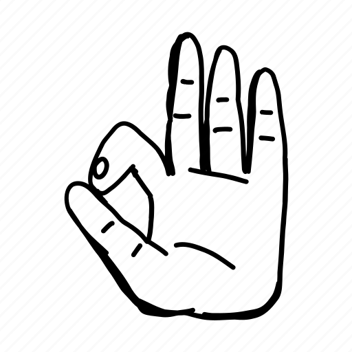 Ok, by hand, gesture, accept, yes, fingers icon - Download on Iconfinder
