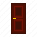 brown, door, doorway, entrance, home, house, wooden