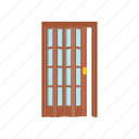 cartoon, door, doorway, entrance, home, house, interior