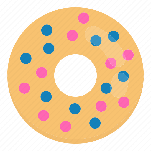 Cake, donut, donuts, doughnut, iced, pastry, ring icon - Download on Iconfinder