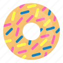 cake, colourful, donut, donuts, doughnut, food, sweet