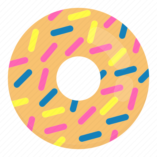 Cake, colourful, donut, donuts, doughnut, food, sweet icon - Download on Iconfinder