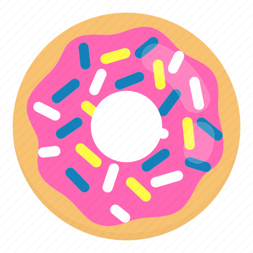 Cake, donuts, doughnut, food, junk, ring, sweet icon - Download on Iconfinder